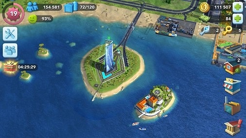 画像集 No.001のサムネイル画像 / 「SimCity BuildIt」，2周年記念アップデートを実施。市長クラブに参加すると他の市長と交流できる