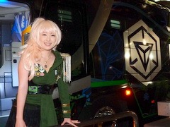 XMが充満した世界にどっぷり浸れる。移動XMラボこと「Ingress」専用バスNL-PRIMEの試乗レポートを掲載