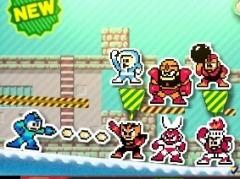 「バッジとれ〜るセンター」に「ロックマン クラシックス コレクション」の新台が登場。「ロックマン」シリーズのボスキャラのバッジを追加