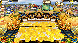 画像集 No.005のサムネイル画像 / 「戦国コインフィーバー」，仕切り直しのβサービスがスタート。1月18日以前のプレイデータは使用可能