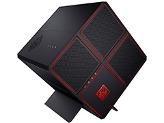 大型キューブ筐体を「45度傾けた」斬新な見た目のハイエンドゲームPC「OMEN X」,HPが国内発売