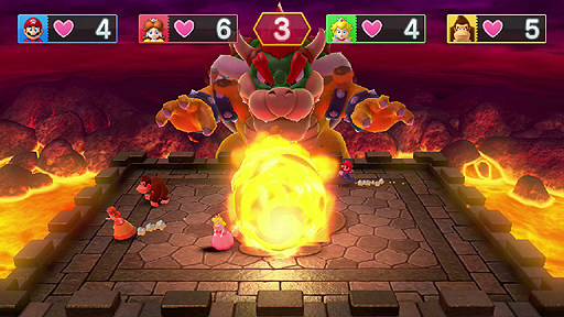 画像集 No.005のサムネイル画像 / Wii U「マリオパーティ10」にはクッパとマリオチームに分かれて戦う“1対4”の新モード「クッパパーティ」が収録