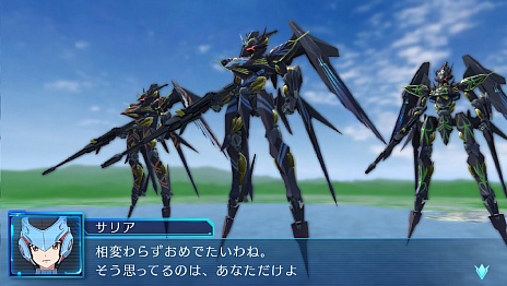画像集 No.004のサムネイル画像 / 「クロスアンジュ 天使と竜の輪舞tr.」は全10チャプターで描かれる。パラメイル同士での戦いに発展していくなか,ナオミの選択で物語が変化する