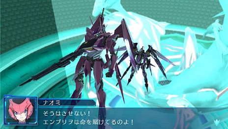 画像集 No.005のサムネイル画像 / 「クロスアンジュ 天使と竜の輪舞tr.」は全10チャプターで描かれる。パラメイル同士での戦いに発展していくなか,ナオミの選択で物語が変化する