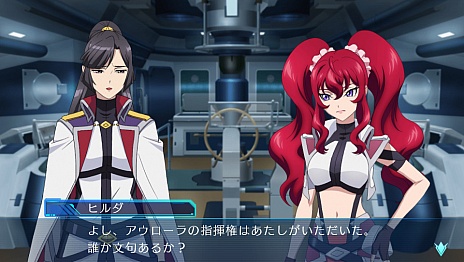 画像集 No.015のサムネイル画像 / 「クロスアンジュ 天使と竜の輪舞tr.」は全10チャプターで描かれる。パラメイル同士での戦いに発展していくなか,ナオミの選択で物語が変化する