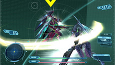 画像集 No.035のサムネイル画像 / 「クロスアンジュ 天使と竜の輪舞tr.」は全10チャプターで描かれる。パラメイル同士での戦いに発展していくなか,ナオミの選択で物語が変化する