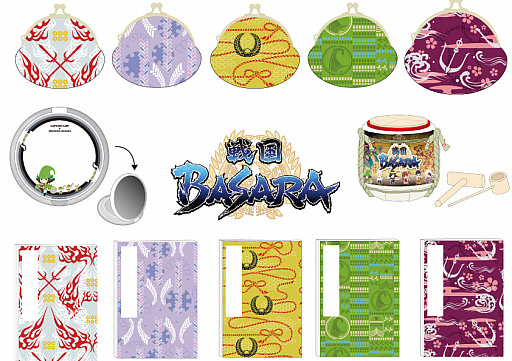 画像集 No.002のサムネイル画像 / イーカプコンで「カプコンカフェ」グッズを販売。「戦国BASARA」シリーズの一部商品を2019年2月12日まで