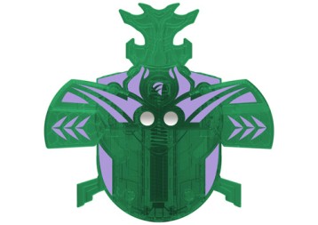 画像集 No.004のサムネイル画像 / 「新甲虫王者ムシキング 激闘3弾」が稼動開始。新Vガジェ「嵐」と「砂漠」が登場