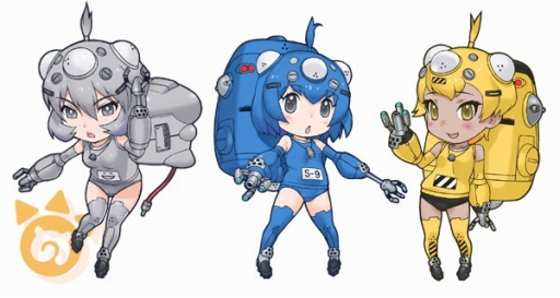 画像集 No.002のサムネイル画像 / 「けものフレンズ」と「攻殻機動隊」のコラボキャンペーンが本日スタート