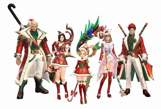 画像集 No.001のサムネイル画像 / 「HIT」，新イベント「レイド総力戦」がスタート。クリスマスアバターが登場