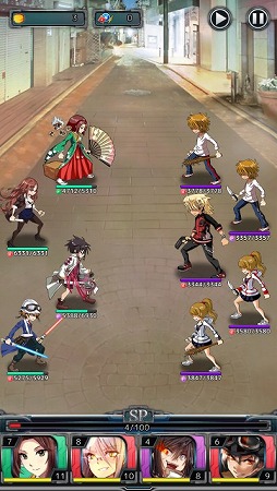 画像集 No.002のサムネイル画像 / 事前登録数が4万人を突破した「東京ファントム」，Android版が配信開始