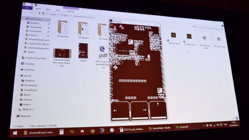  No.003Υͥ / GDC 2016ϡDownwellפħŤ֥֡ġפϤˤޤ졤ᤫ줿ȯԤΤäԤ᤬äܻǥγȯ