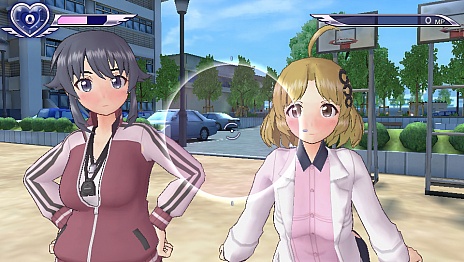 画像集 No.011のサムネイル画像 / 「ぎゃる☆がん だぶるぴーす」がPS4/PS Vita向けに2015年夏の発売決定。パワーアップした眼力で“障害物”などの透視が可能に