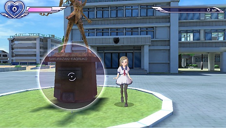 画像集 No.019のサムネイル画像 / 「ぎゃる☆がん だぶるぴーす」がPS4/PS Vita向けに2015年夏の発売決定。パワーアップした眼力で“障害物”などの透視が可能に