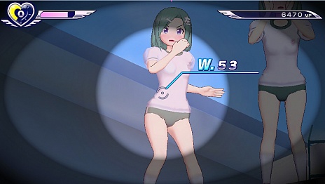 画像集 No.021のサムネイル画像 / 「ぎゃる☆がん だぶるぴーす」がPS4/PS Vita向けに2015年夏の発売決定。パワーアップした眼力で“障害物”などの透視が可能に