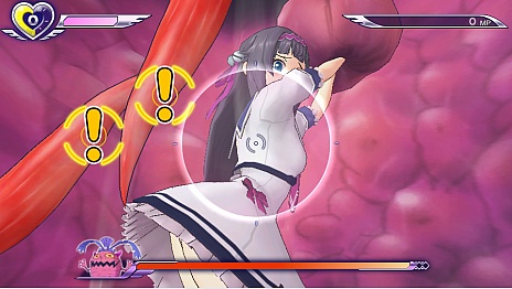 画像集 No.025のサムネイル画像 / 「ぎゃる☆がん だぶるぴーす」がPS4/PS Vita向けに2015年夏の発売決定。パワーアップした眼力で“障害物”などの透視が可能に