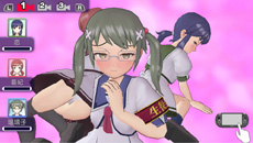 画像集 No.028のサムネイル画像 / 「ぎゃる☆がん だぶるぴーす」がPS4/PS Vita向けに2015年夏の発売決定。パワーアップした眼力で“障害物”などの透視が可能に