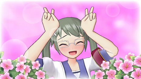 画像集 No.029のサムネイル画像 / 「ぎゃる☆がん だぶるぴーす」がPS4/PS Vita向けに2015年夏の発売決定。パワーアップした眼力で“障害物”などの透視が可能に