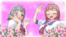 画像集 No.031のサムネイル画像 / 「ぎゃる☆がん だぶるぴーす」がPS4/PS Vita向けに2015年夏の発売決定。パワーアップした眼力で“障害物”などの透視が可能に