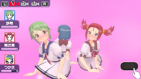 画像集 No.012のサムネイル画像 / 「ぎゃる☆がん だぶるぴーす」,登場する一般女子の声優が一挙公開。PS4版/PS Vita版の細かい違いも明らかに