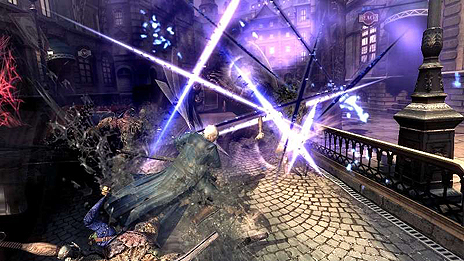 画像集 No.020のサムネイル画像 / 「DEVIL MAY CRY 4 Special Edition」,ダンテの兄・バージルの戦闘スタイルや「魔人モード」の詳細が公開。日本語吹替声優による対談映像も