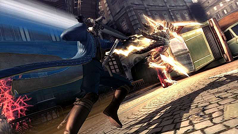 画像集 No.023のサムネイル画像 / 「DEVIL MAY CRY 4 Special Edition」,ダンテの兄・バージルの戦闘スタイルや「魔人モード」の詳細が公開。日本語吹替声優による対談映像も
