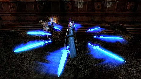 画像集 No.028のサムネイル画像 / 「DEVIL MAY CRY 4 Special Edition」,ダンテの兄・バージルの戦闘スタイルや「魔人モード」の詳細が公開。日本語吹替声優による対談映像も