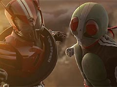 「仮面ライダー メガトンスマッシュ」はヒーロー達と共に敵の大群を迎え撃つディフェンスゲームに。特典付きの事前登録受付が本日スタート