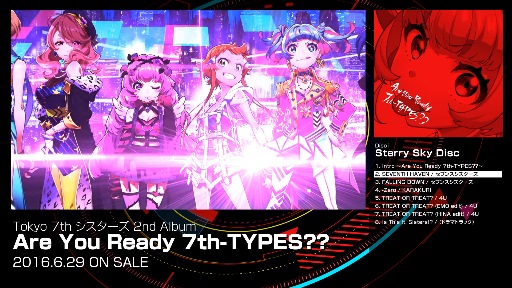 Tokyo 7th  - 2nd AlbumAre You Ready 7th-TYPES??ץե