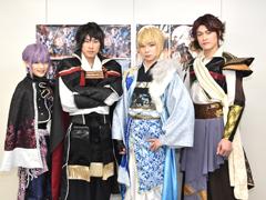 舞台「イケメン戦国」に出演する小笠原 健さん,橘 龍丸さんらにインタビュー。キャストが語る“イケメン”の秘密は匂いと○○?