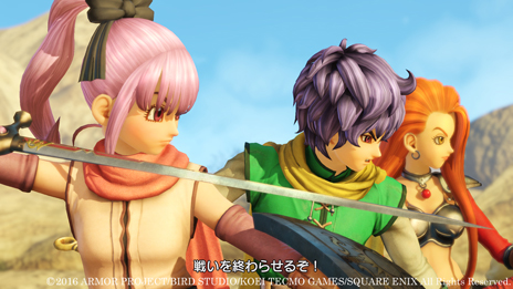 画像集 No.014のサムネイル画像 / 「ドラゴンクエストヒーローズII」,キャラクター情報や世界設定などが公開。新たな舞台は1000年の平和が続く七つの王国