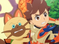TVアニメ「モンスターハンターストーリーズ RIDE ON」の新章先行上映会が開催に。田村睦心さんと逢坂良太さんによるトークショーをレポート