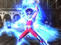 「聖闘士星矢 ソルジャーズ・ソウル」では超必殺技が選択可能。新アニメシリーズのキャラクターが収録されることも明らかに