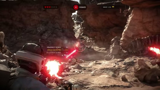 Star Wars Battlefront: Co-Op Missions Gameplay Reveal | E3 2015 Survival Mode on Tatooine