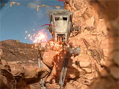 「Star Wars バトルフロント」,惑星タトゥイーン・サバイバルモードの直撮りプレイムービーを掲載