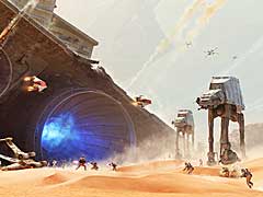 「Star Wars バトルフロント」で無料配布予定のDLC「バトルオブジャクー」には,新たなゲームモード“ターニング・ポイント“が登場