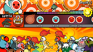 画像集 No.003のサムネイル画像 / 「太鼓の達人 Vバージョン」の早期購入キャンペーンではアニソンなど3ジャンルの計3曲が期間限定で無料配信