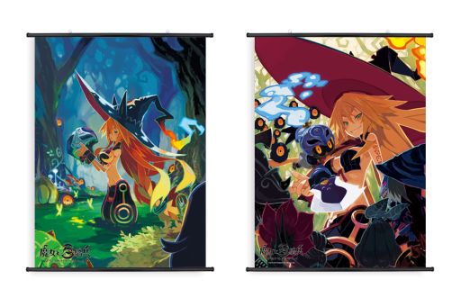画像集 No.001のサムネイル画像 / 「魔女と百騎兵 Revival」パッケージイラストのタペストリーが2種類発売