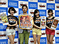 “モンギアガールズ”の杉原杏璃さん,菜乃花さん,大貫彩香さんも登場。スマホアプリ「モンスターギア」の完成披露会の模様をレポート
