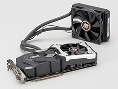 HW短評:Tul「AXR9 390X 8GBD5-ADHE」(1)R9 390Xカードに搭載された簡易液冷+空冷ハイブリッドクーラーが持つ実力を見る