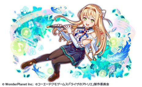 画像集 No.004のサムネイル画像 / 「クラッシュフィーバー」,アニメ「ライザのアトリエ」とのコラボイベントを11月24日から開催。ライザやリラがユニットとして登場