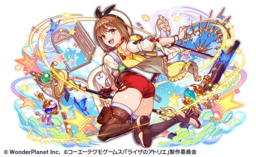 画像集 No.006のサムネイル画像 / 「クラッシュフィーバー」,アニメ「ライザのアトリエ」とのコラボイベントを11月24日から開催。ライザやリラがユニットとして登場