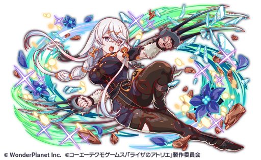 画像集 No.007のサムネイル画像 / 「クラッシュフィーバー」,アニメ「ライザのアトリエ」とのコラボイベントを11月24日から開催。ライザやリラがユニットとして登場