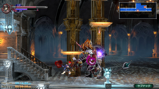 画像集#012のサムネイル/「Bloodstained RotN」の追加要素をインプレッション。プレイアブル化した「斬月」と新モード「ランダマイザー」が新たな遊びをもたらす