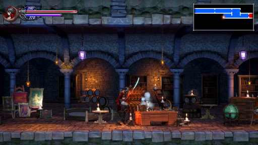 画像集#019のサムネイル/「Bloodstained RotN」の追加要素をインプレッション。プレイアブル化した「斬月」と新モード「ランダマイザー」が新たな遊びをもたらす