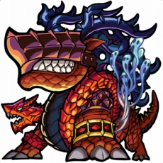 画像集 No.012のサムネイル画像 / 3DS版「モンスターストライク」に謎の強敵モンスター「ビアンガ」登場。個性溢れる2人のキャラクター「滝井参仗」と「若葉皆実」の紹介も