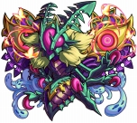 画像集 No.004のサムネイル画像 / 3DS版「モンスターストライク」,蝶をモチーフにした強敵「ヴォルデ」のビジュアルを公開。サブクエストの内容も一部紹介