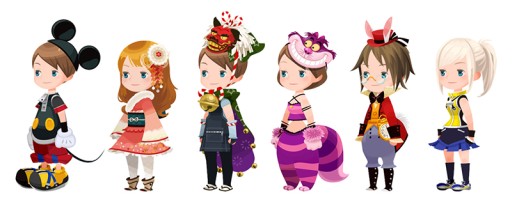 画像集 No.002のサムネイル画像 / 「キングダム ハーツ アンチェインド キー」の正式サービスが開始。「ジュエル」の毎日プレゼントや，レイドボス戦の経験値Upも