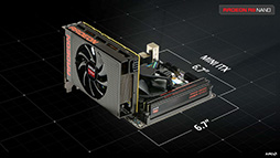 画像集 No.007のサムネイル画像 / Mini-ITXサイズのカードでスペックと価格はR9 Fury Xクラス!? AMDが「Radeon R9 Nano」を発表