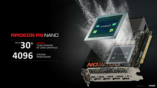 画像集 No.008のサムネイル画像 / Mini-ITXサイズのカードでスペックと価格はR9 Fury Xクラス!? AMDが「Radeon R9 Nano」を発表